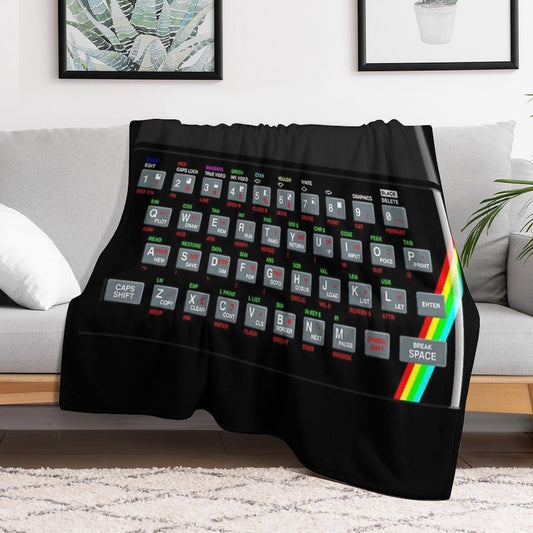 ZX Spectrum Throw Blanket