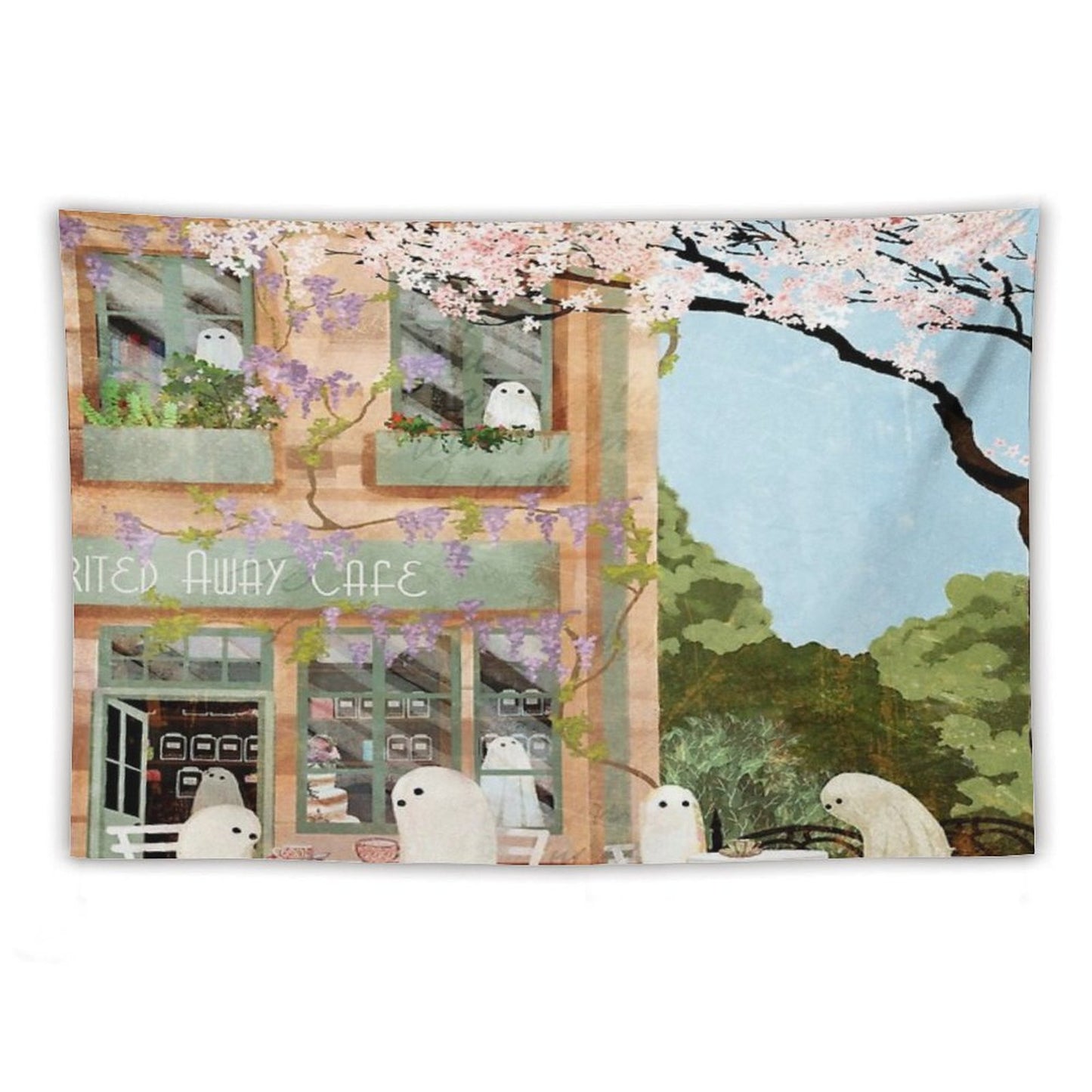 Ghost Cafe Tapestry