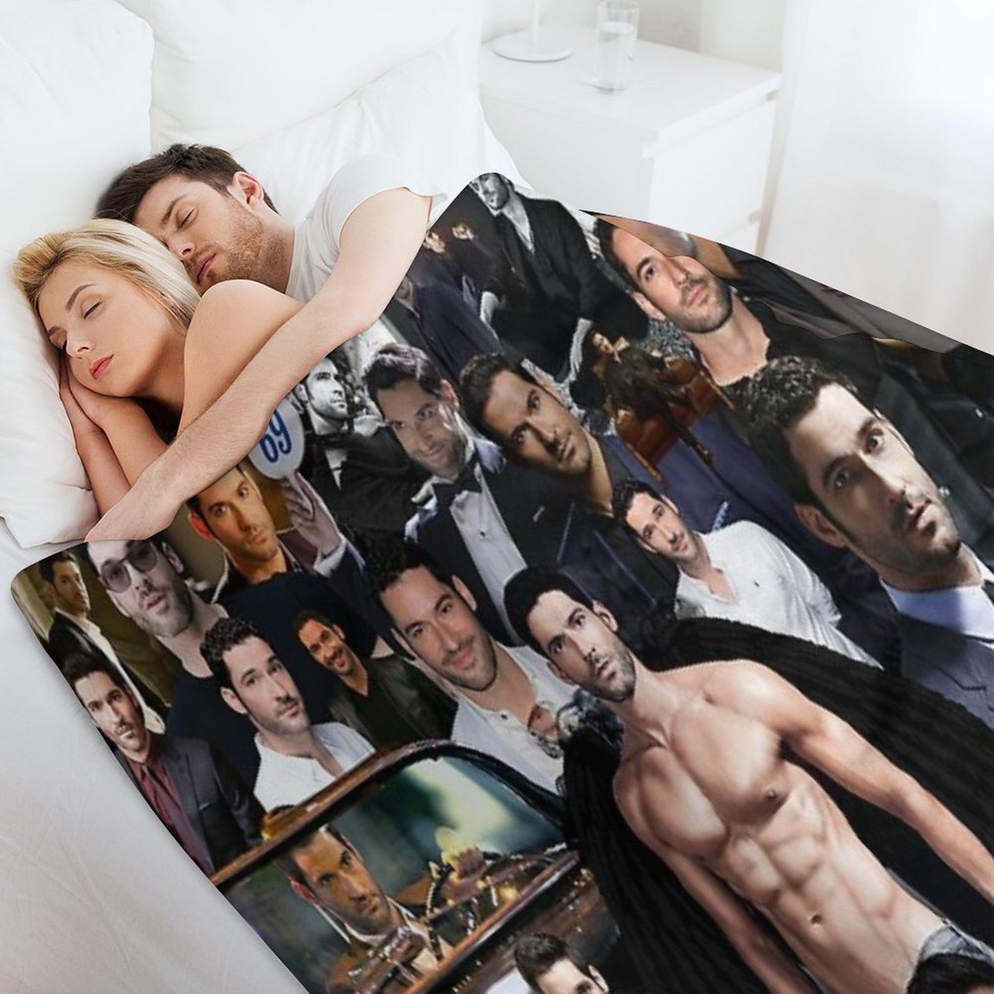 Tom Ellis Throw Blanket