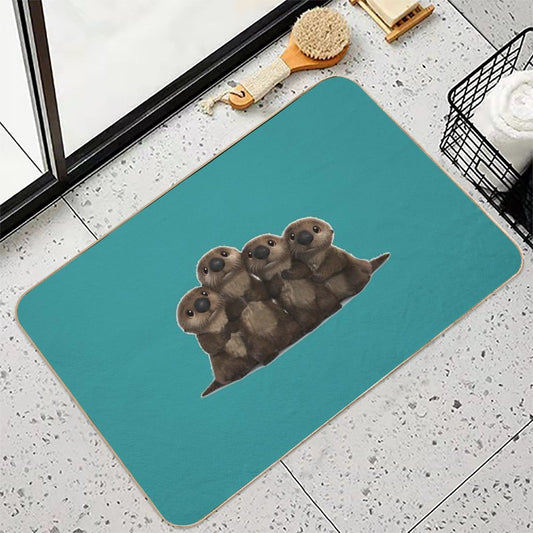 Otters from Finding Dory Bath Mat