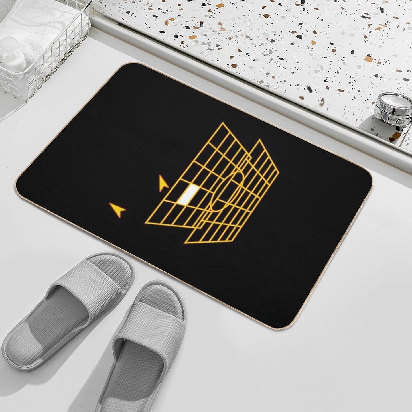 Millennium Falcon Target System Bath Mat