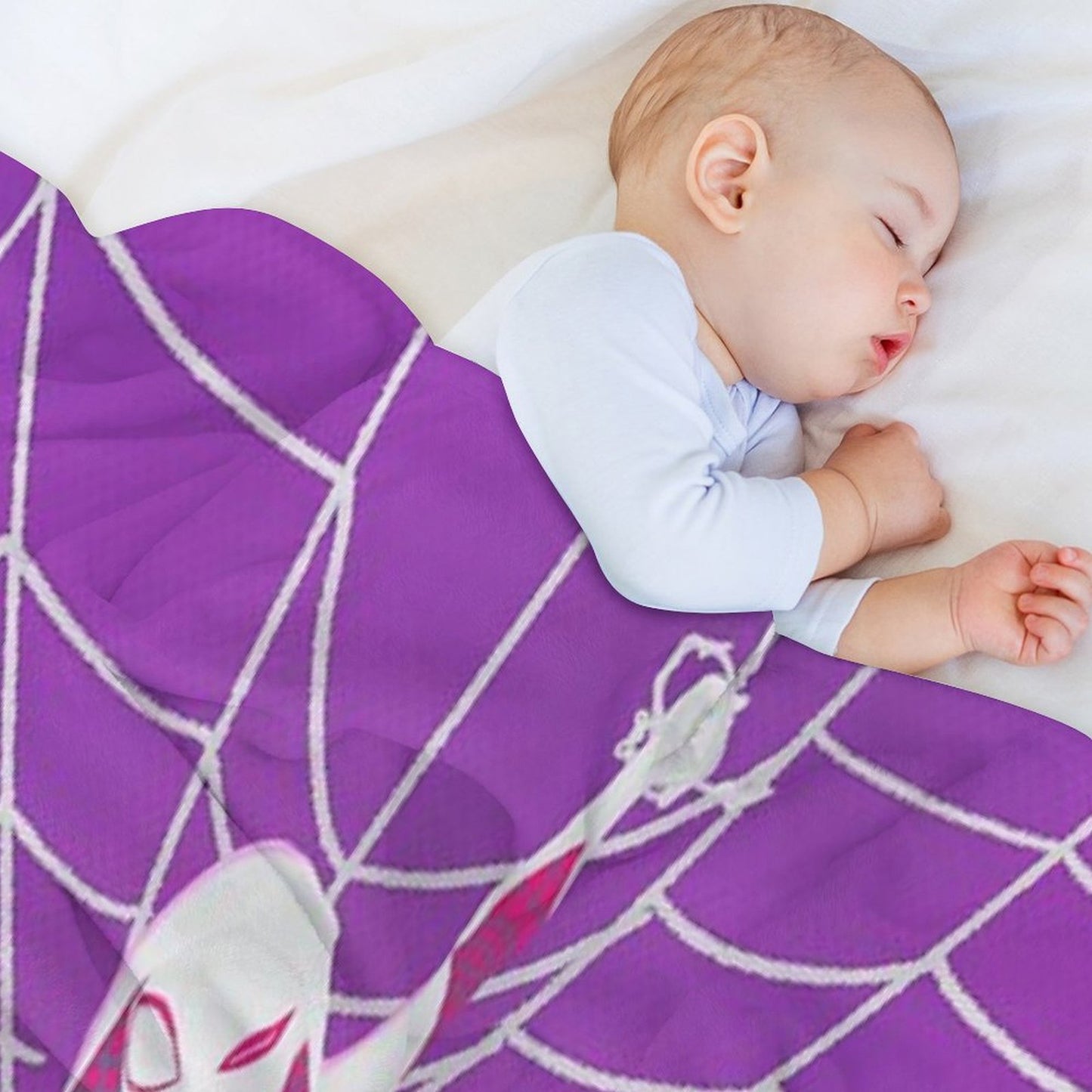 Spider Gwen Loves You Throw Blanket