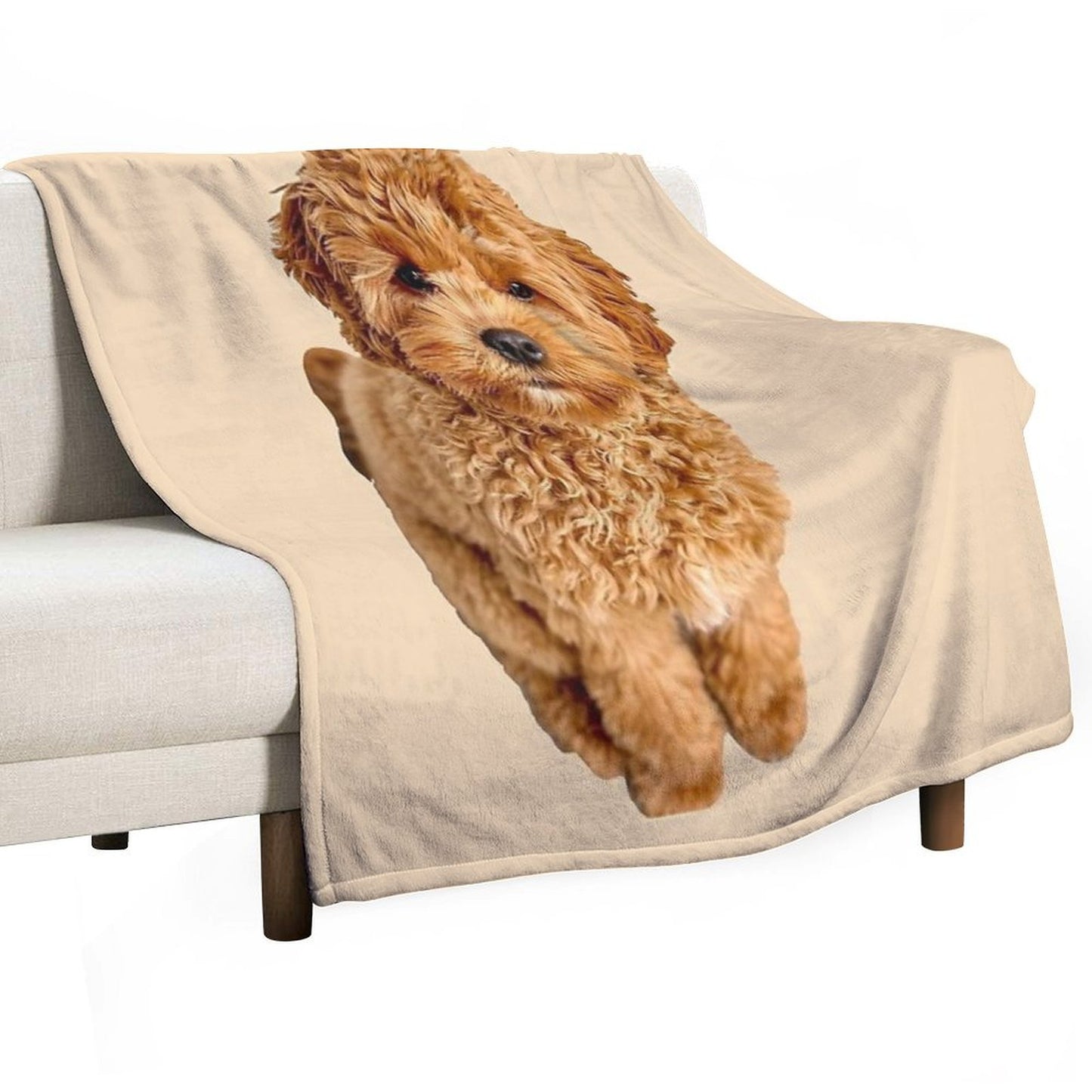 Cavapoo Throw Blanket