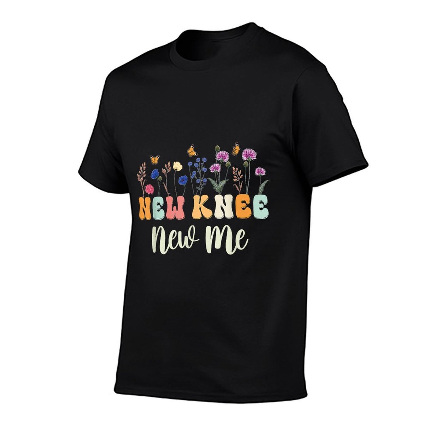 New Knee New Me Funny Knee Replacement Surgery Recovery Joke T-Shirt