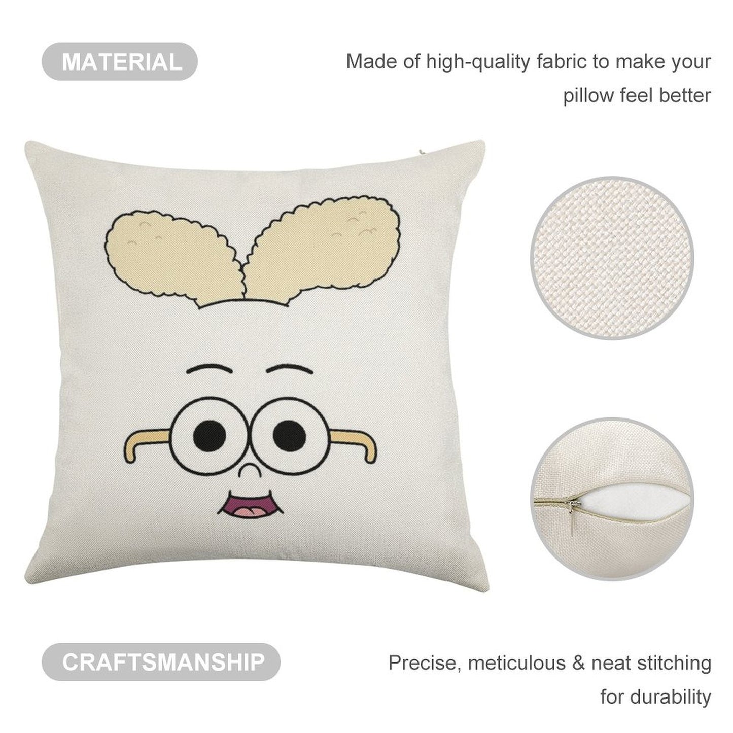 APPLE AND ONION - ONION Linen Throw Pillow Cover