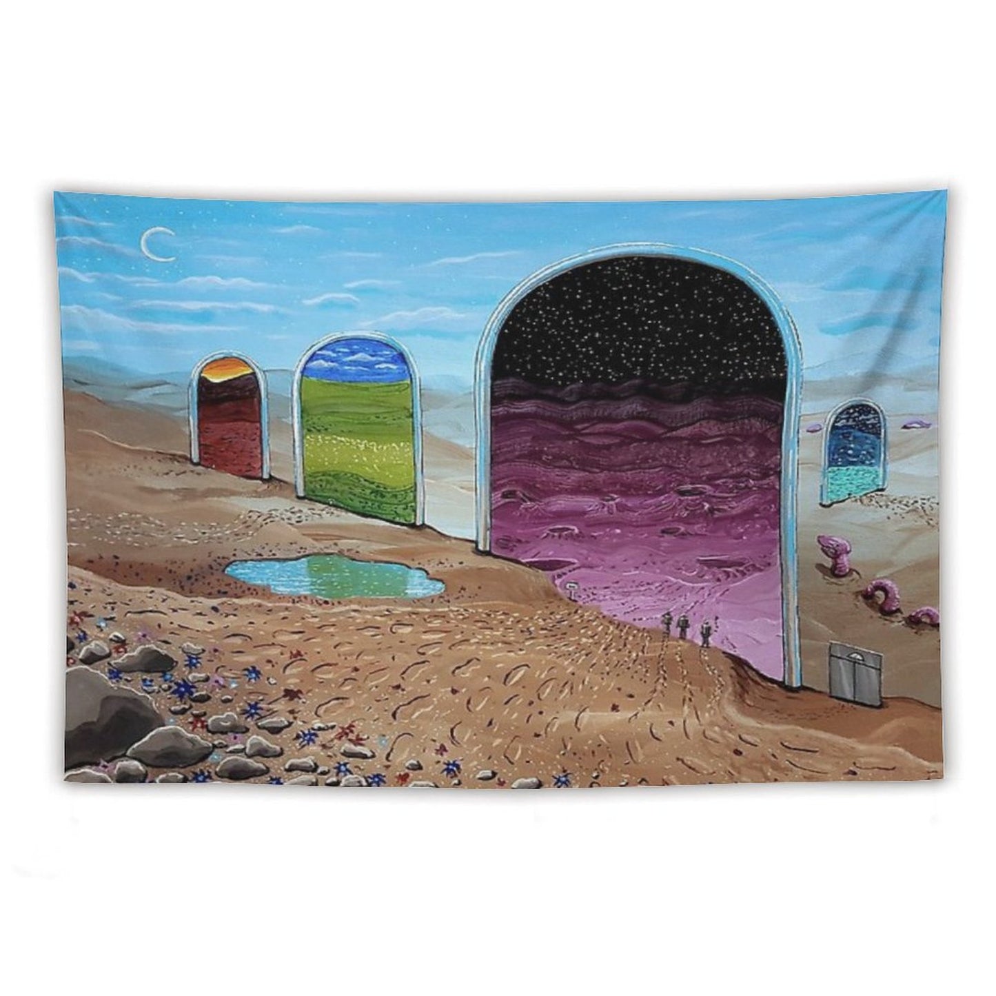 Between Nowhere Tapestry