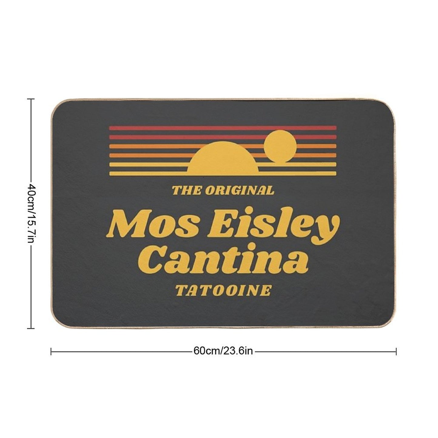 Moe Eisley Cantina Bath Mat