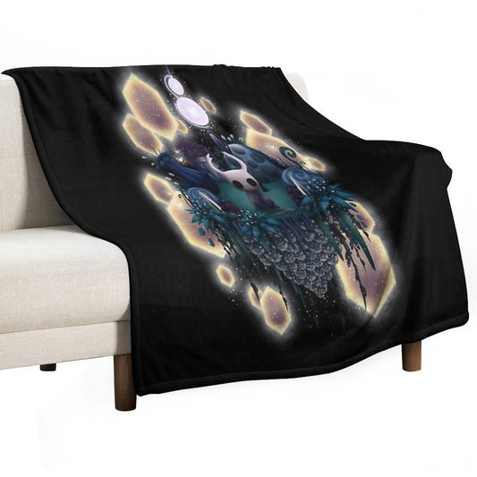 Hollow Knight Island Throw Blanket