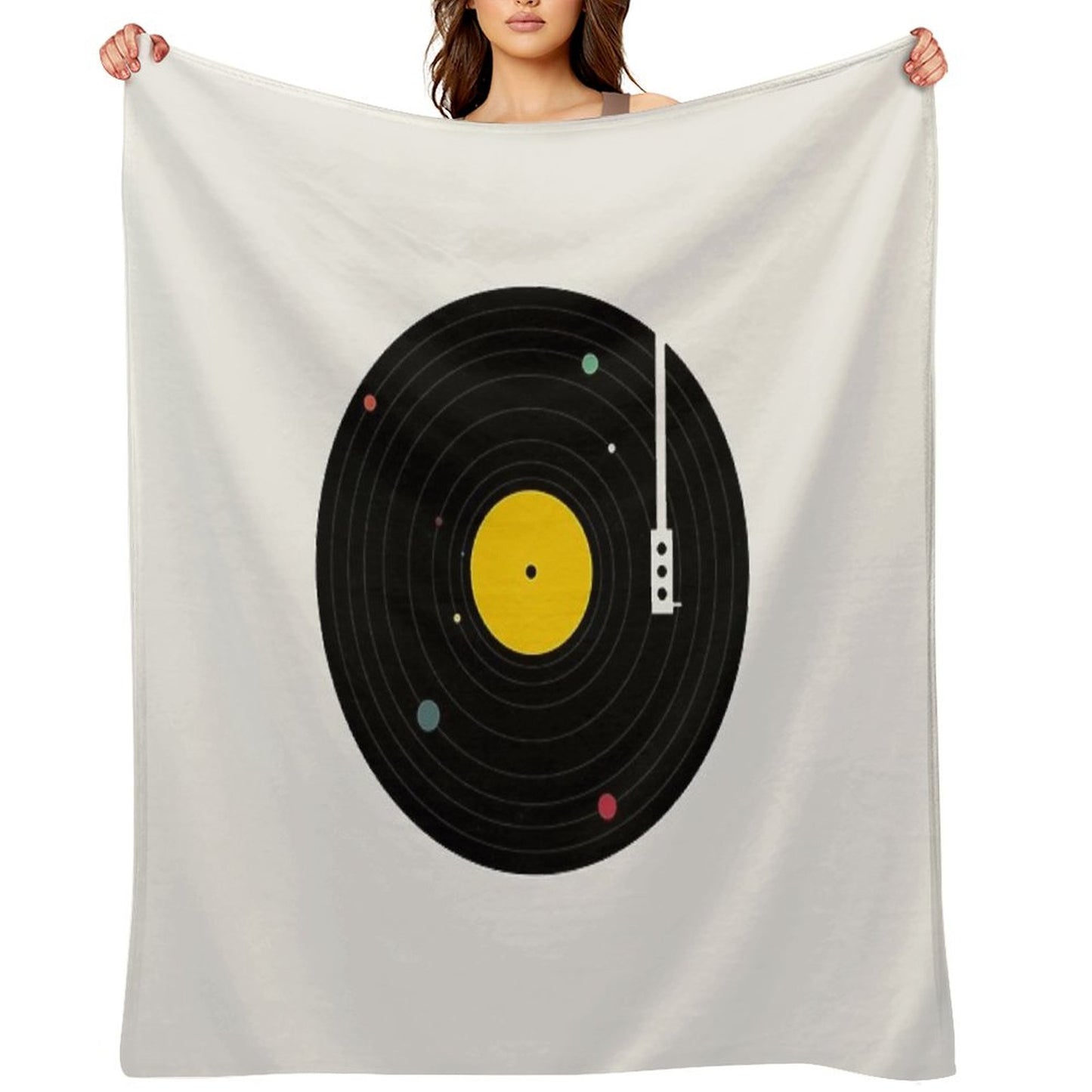 Music Everywhere Throw Blanket