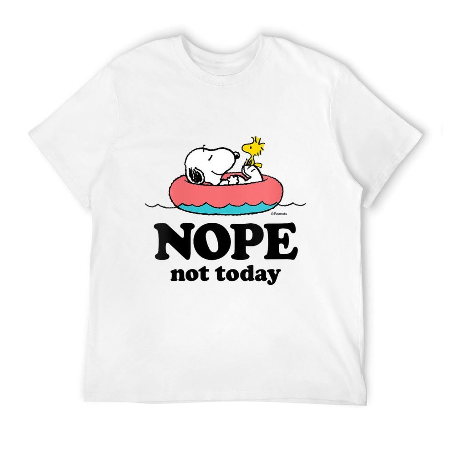 Womens Peanuts - Snoopy Nope Not Today Durable T-Shirt