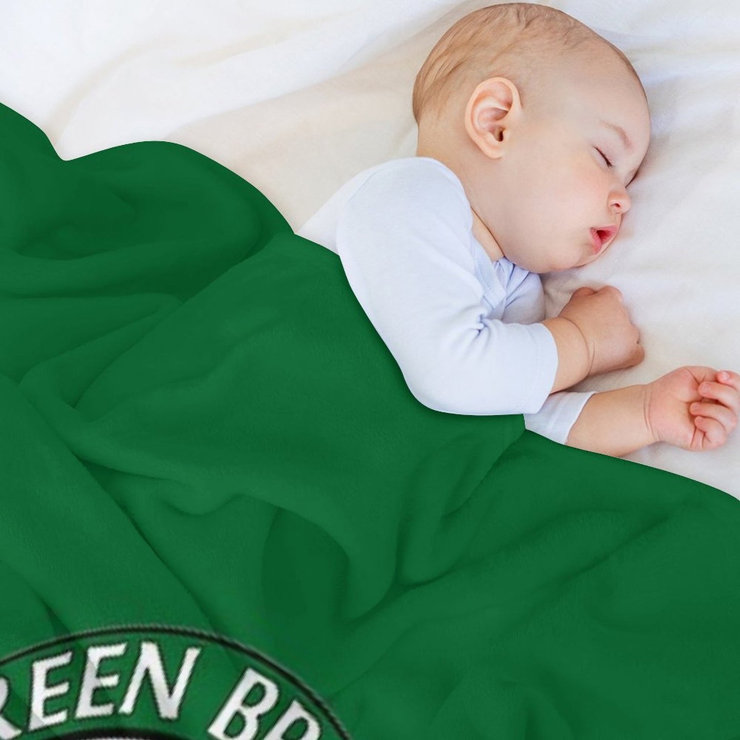 Green Brigade Throw Blanket