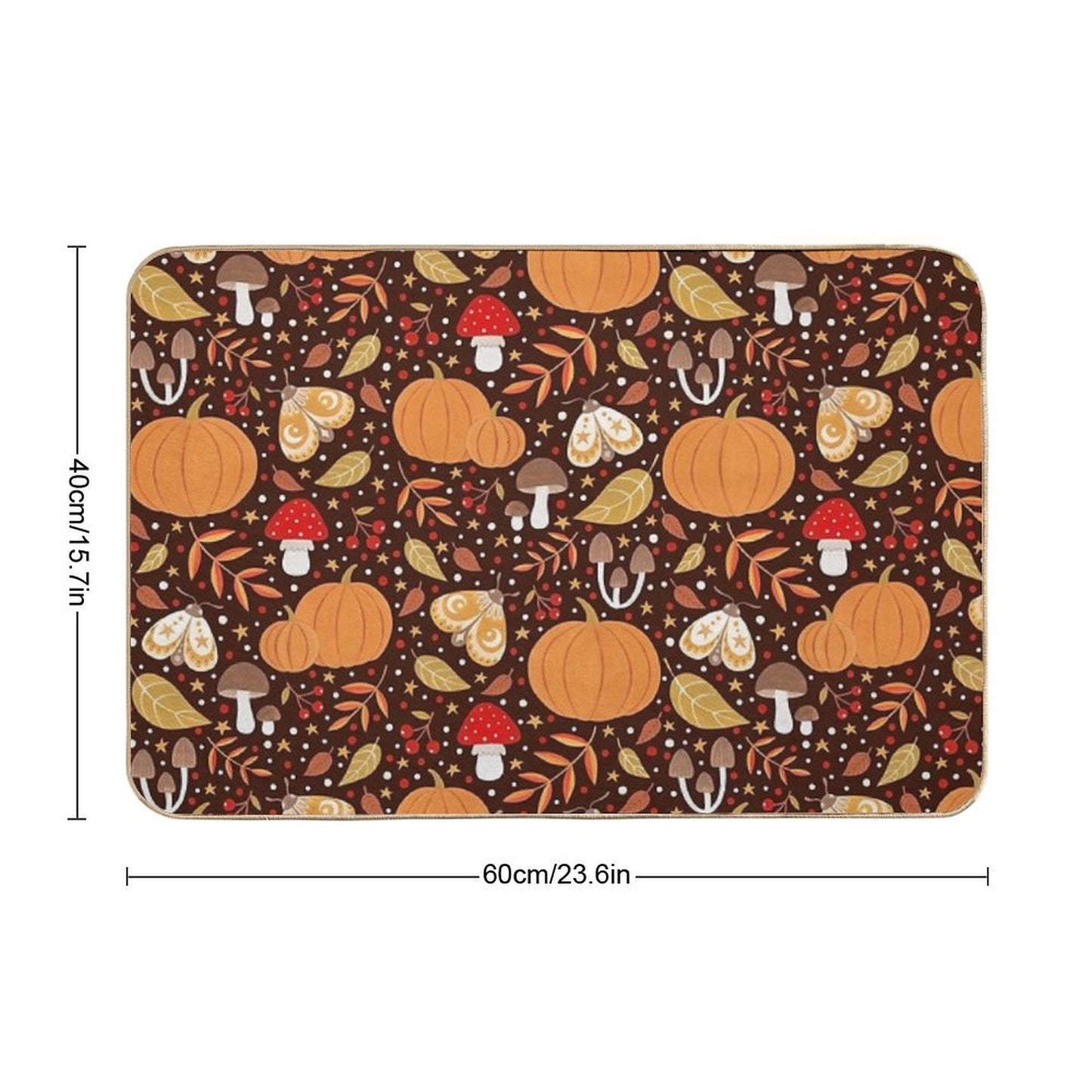 Autumn Elements Bath Mat