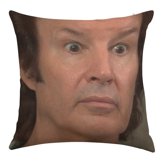 ASTONISHED BREEN - NEIL BREEN - Breen's Corrupt Merchandise - Funny Sticker Funny T-shirt Linen Throw Pillow Cover