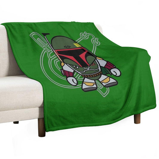 Boba Fett Throw Blanket