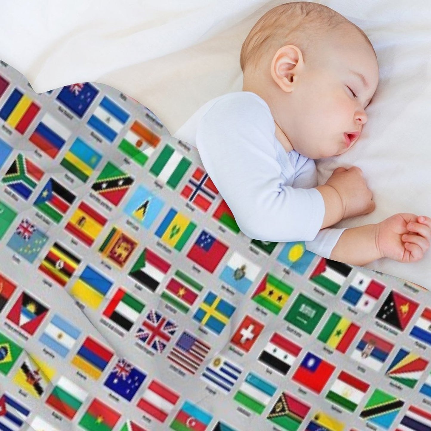All of The Current World Flags Every Nation Throw Blanket