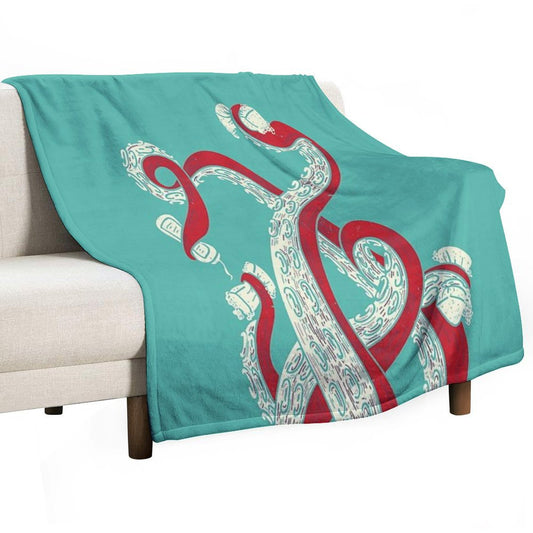 Kraken Throw Blanket