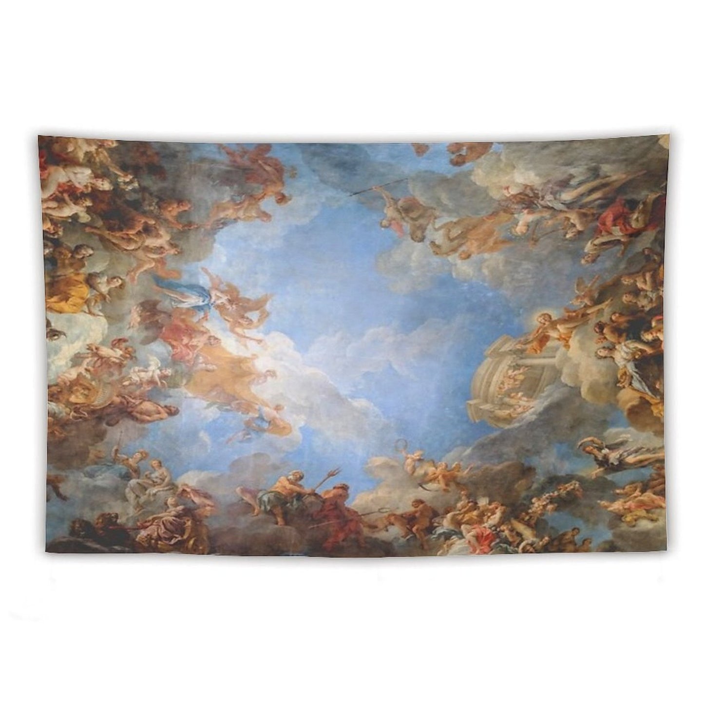 Fresco of Angels in The Palace of Versailles Tapestry