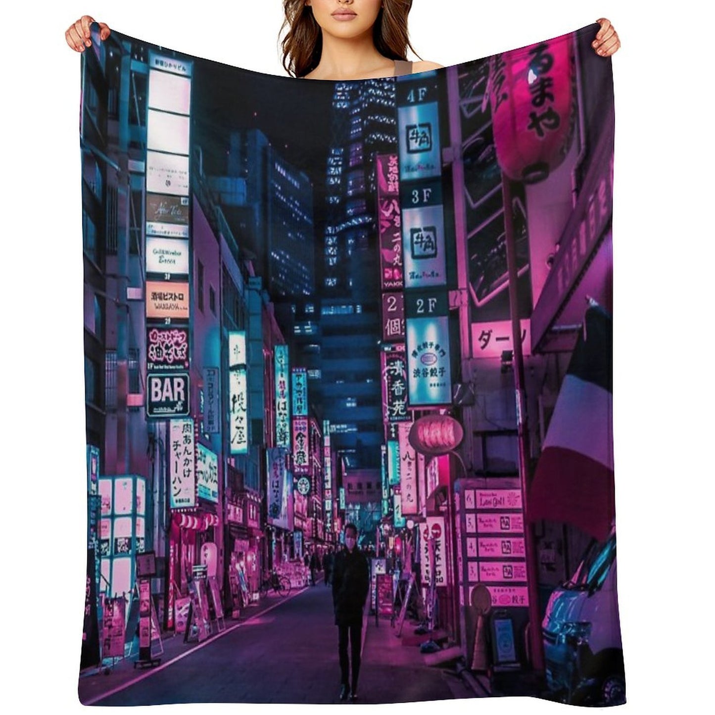 Stranger In The Night Throw Blanket
