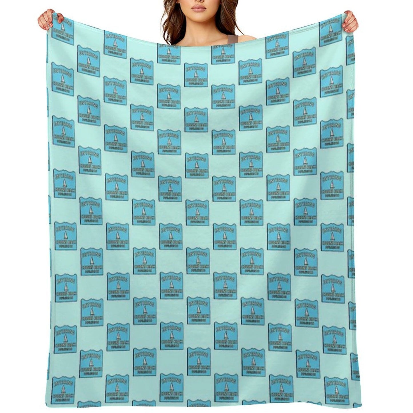 Cousins Beach Throw Blanket