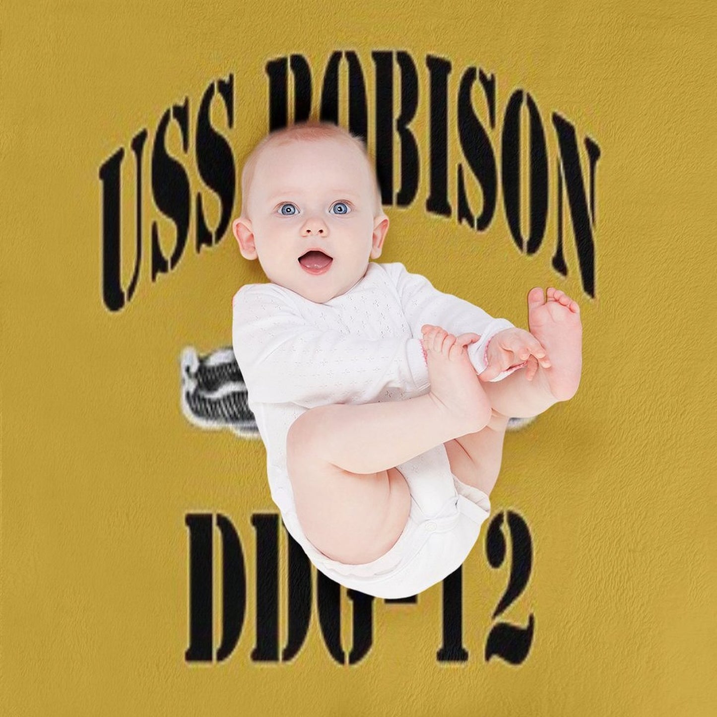 USS ROBISON (DDG-12) SHIP'S STORE Throw Blanket