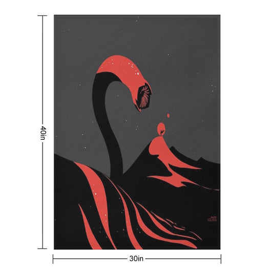 Sandworm. Dune Throw Blanket