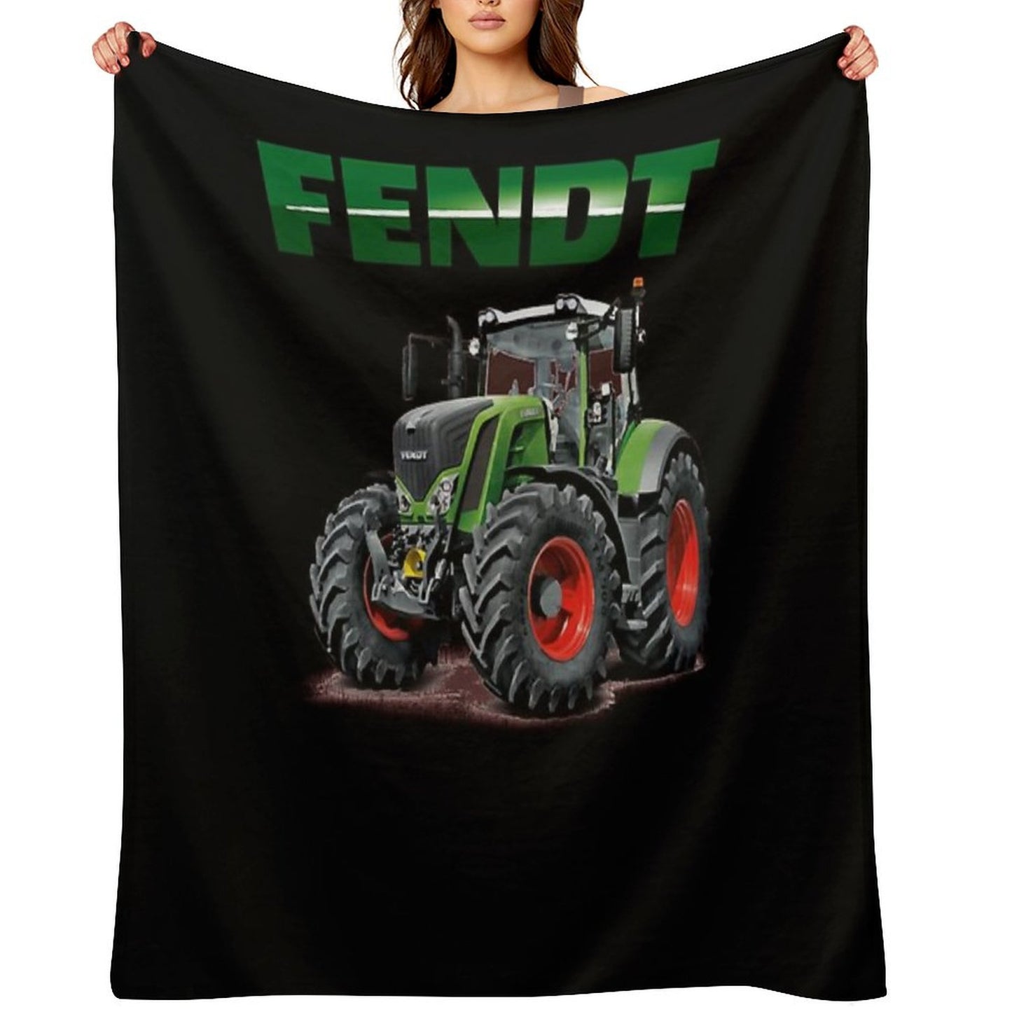 Fendt German Tractors Throw Blanket