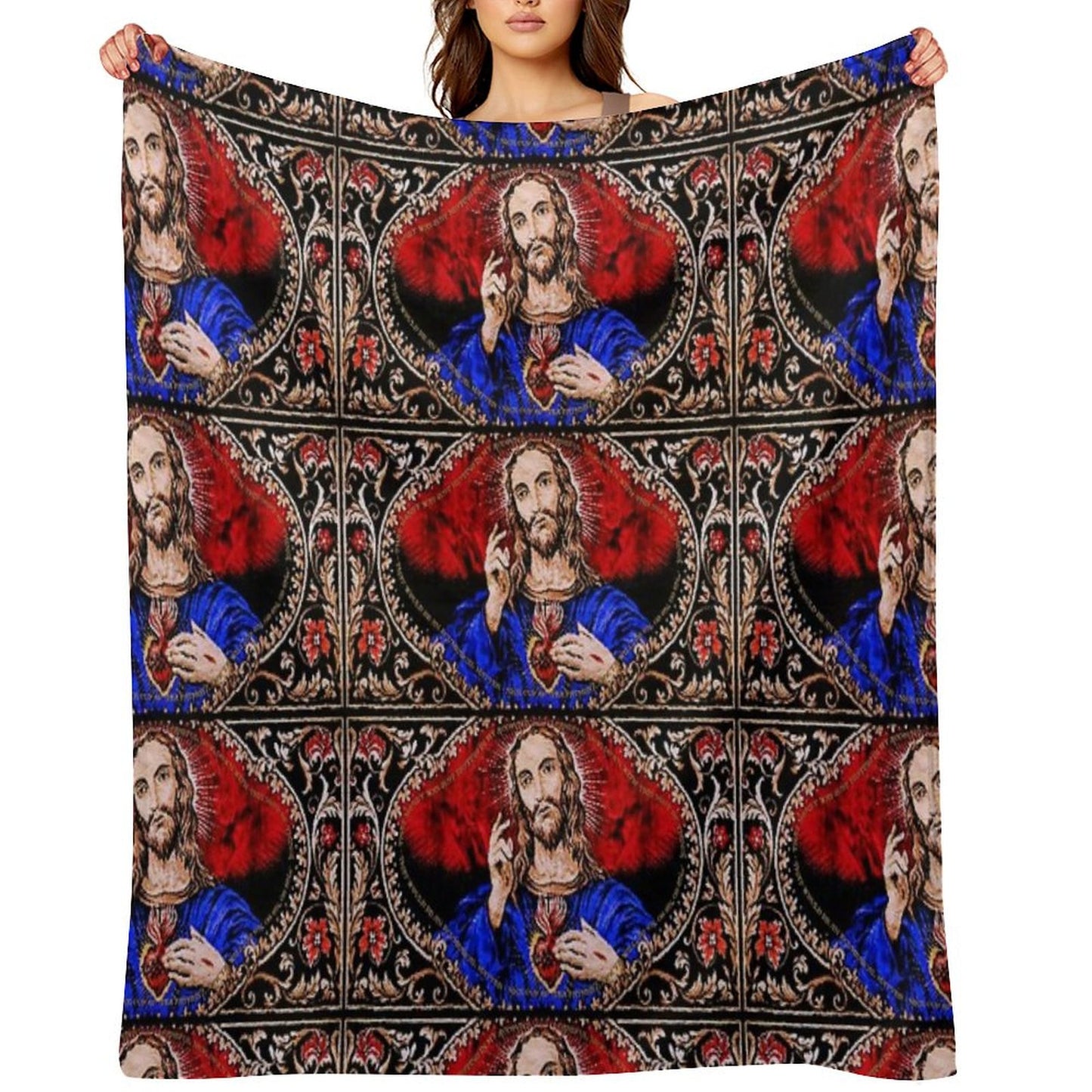 Father Ted Scared Sofa Throw Throw Blanket