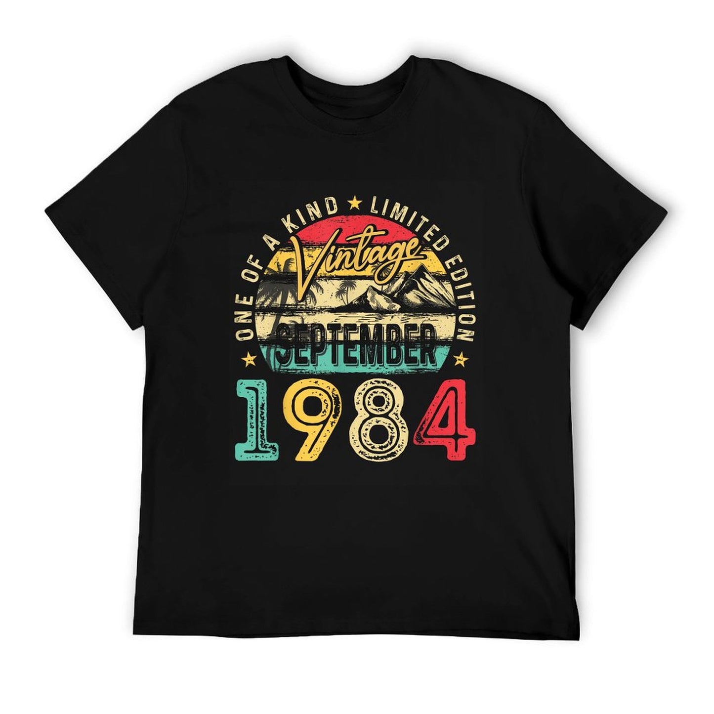 Vintage September 1984 40th Birthday Gifts Funny Men Women Affordable Price T-Shirt