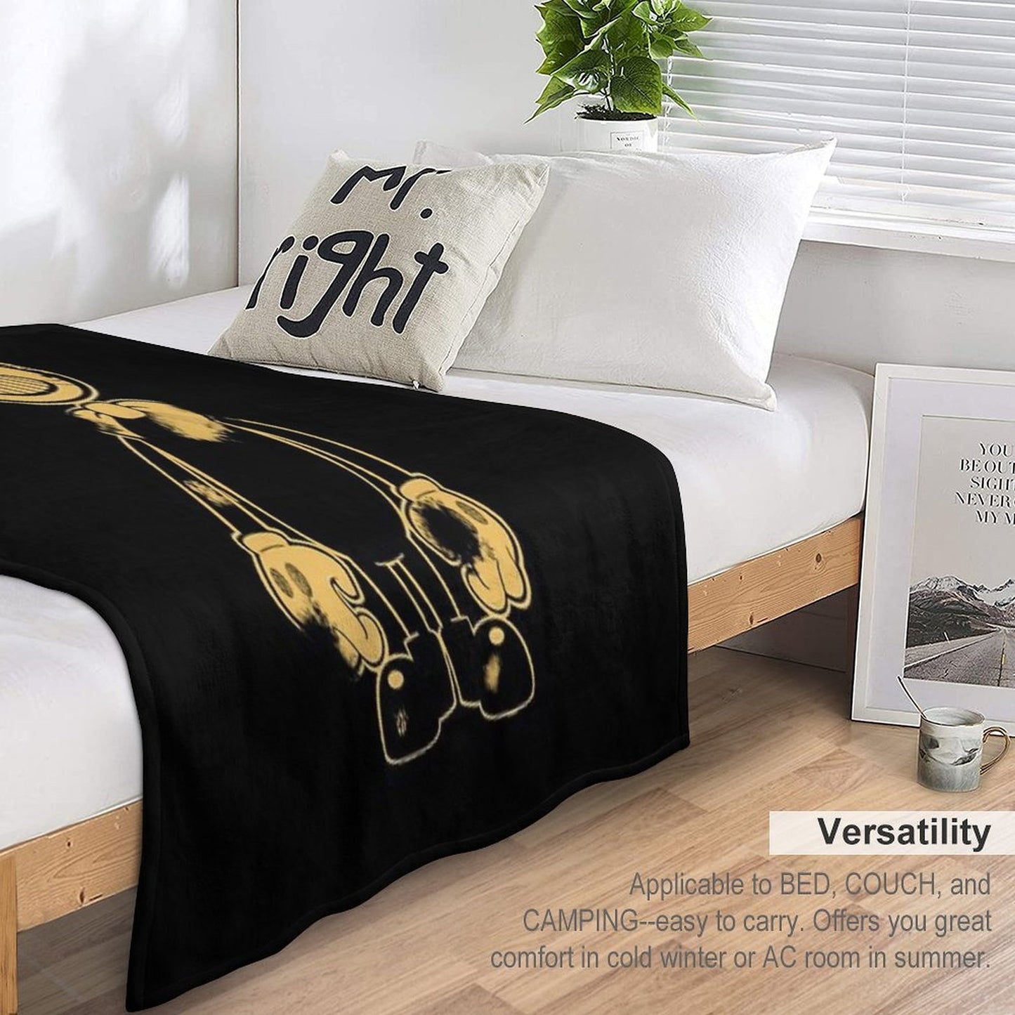 Bendy And The Ink Machine Throw Blanket