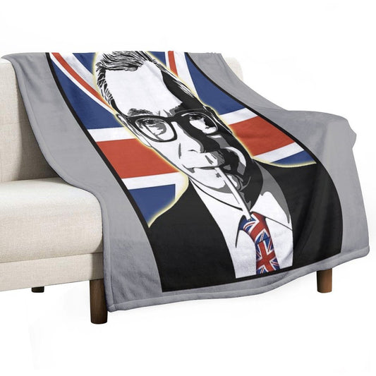 Nigel Farage of Reform UK Throw Blanket