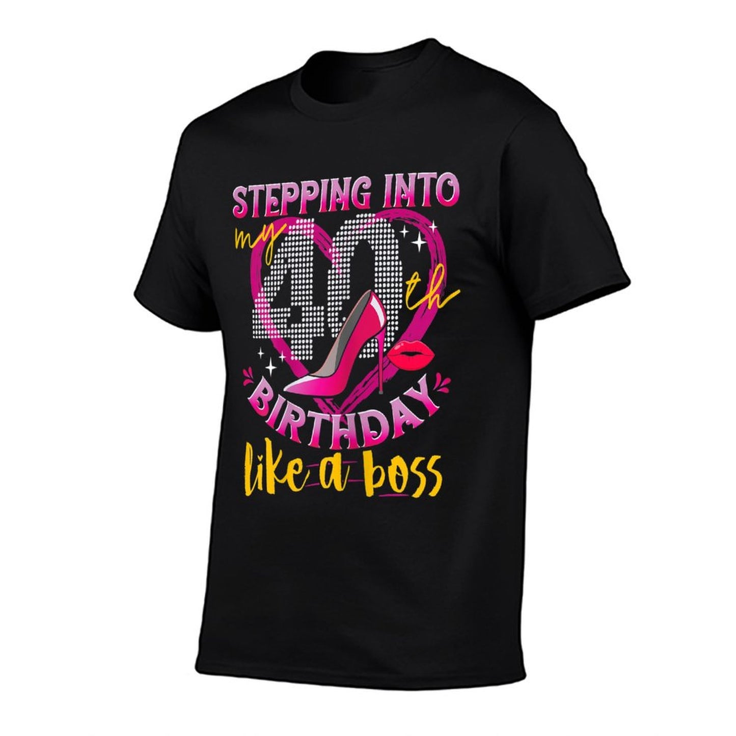 Womens Birthdays for Women 40th Birthday 40 Year Old Lady Wrinkle-resistant T-Shirt