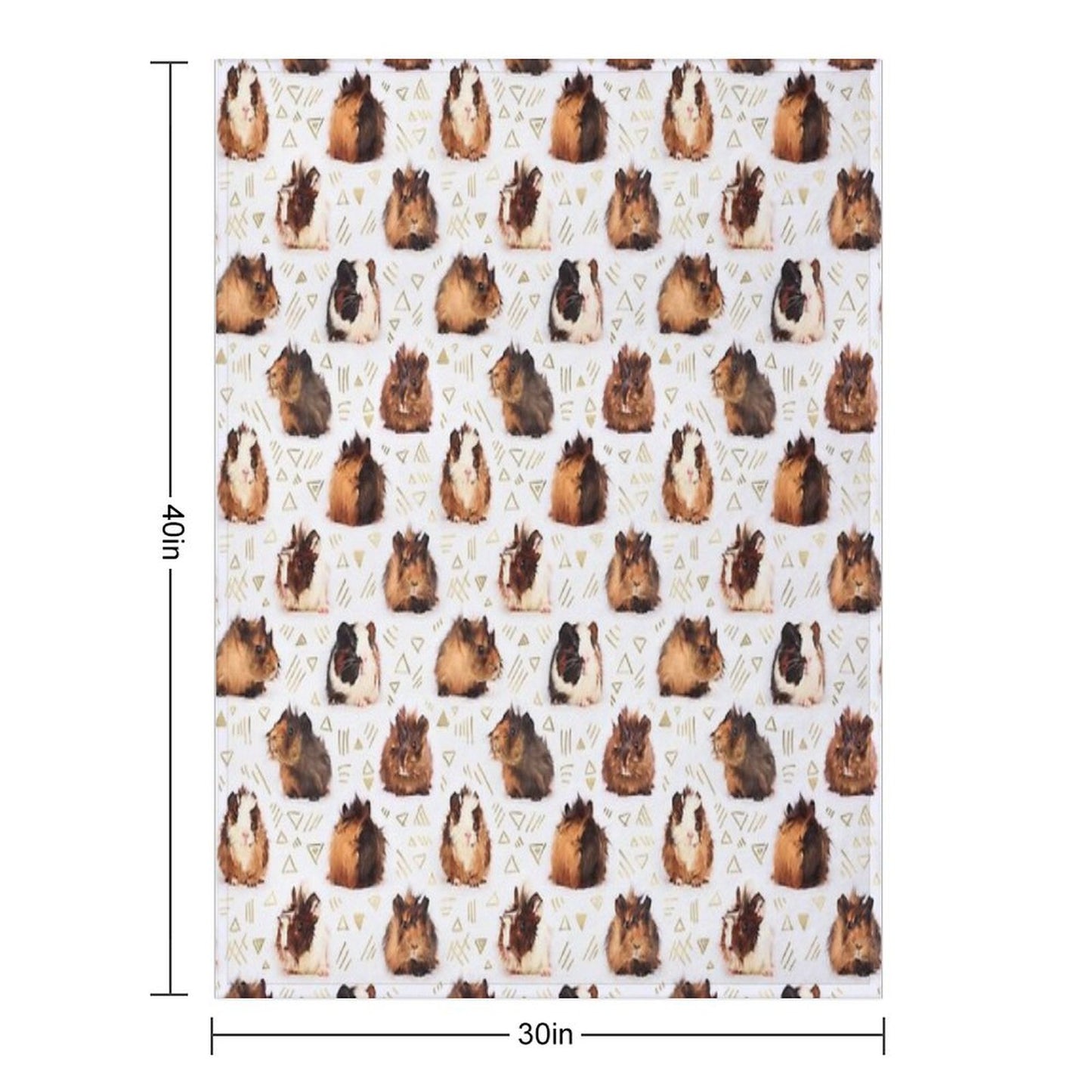 The Essential Guinea Pig Throw Blanket
