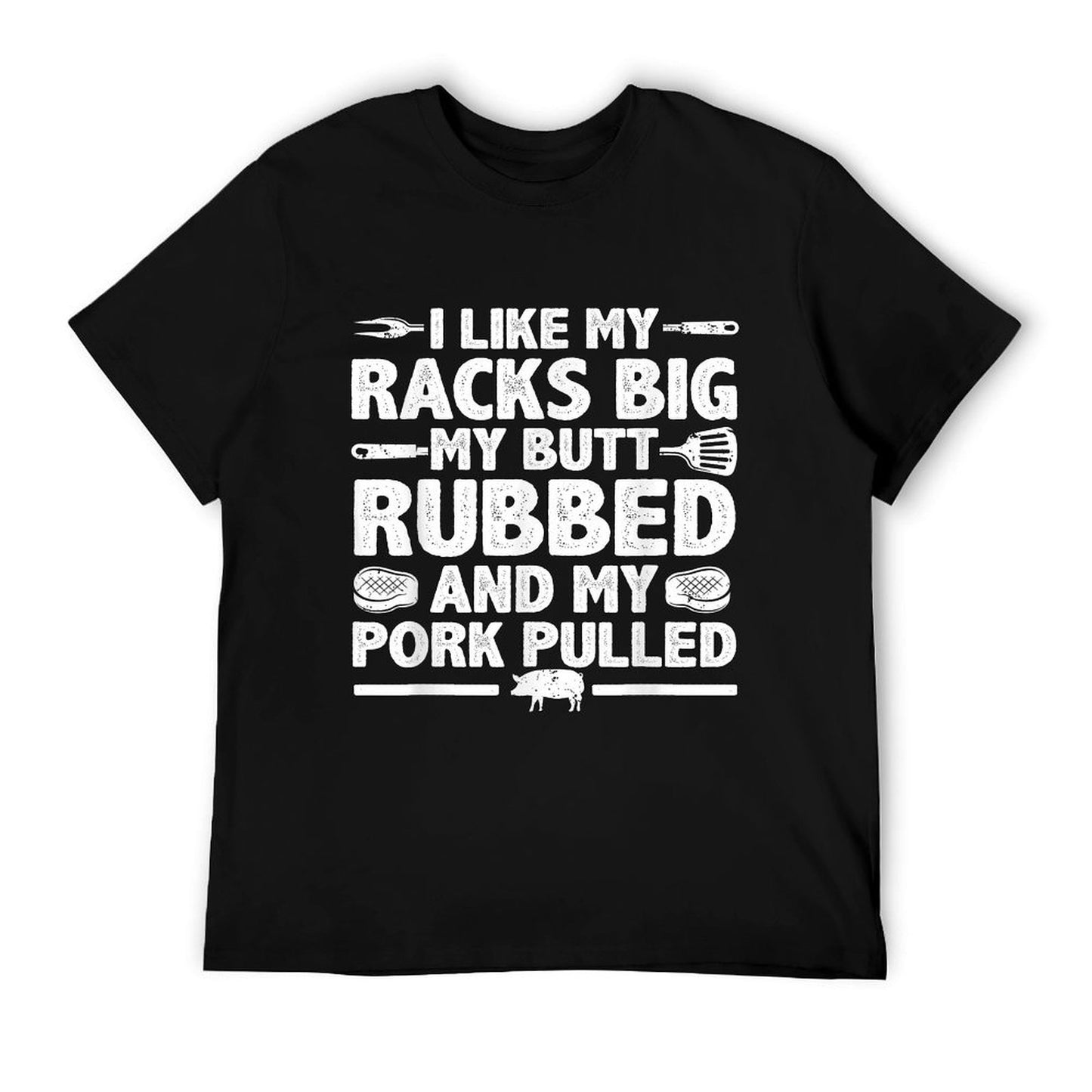 Cool Grilling For Men Women Pork Rub Smoking BBQ Meat Smoker T-Shirt