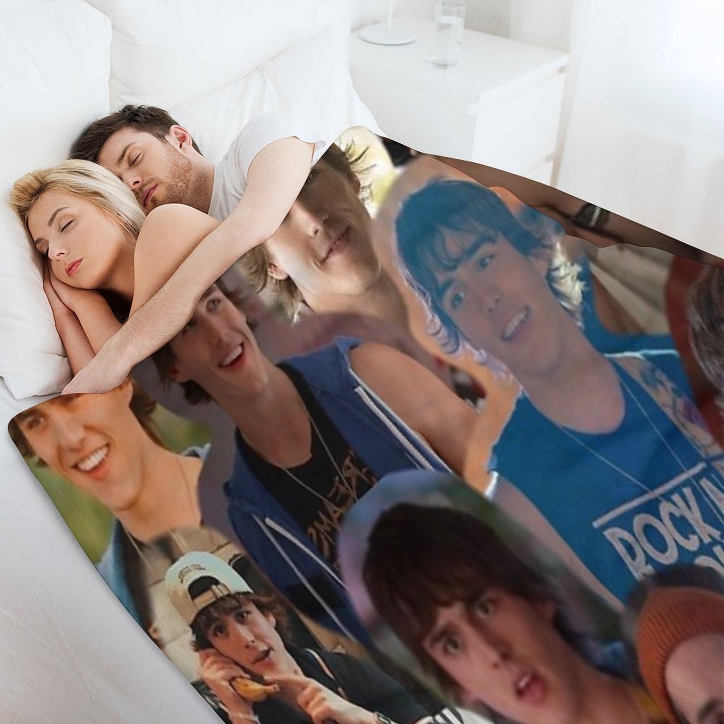 Luke Peterson from JATP Throw Blanket