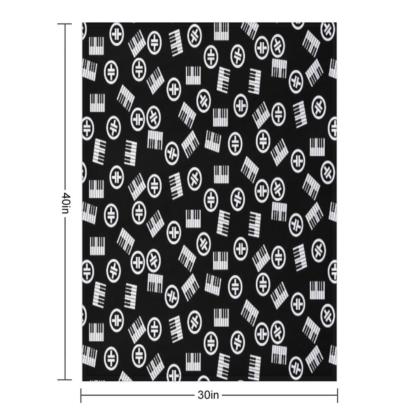 Take That Pattern - Gary Barlow Inspired Throw Blanket