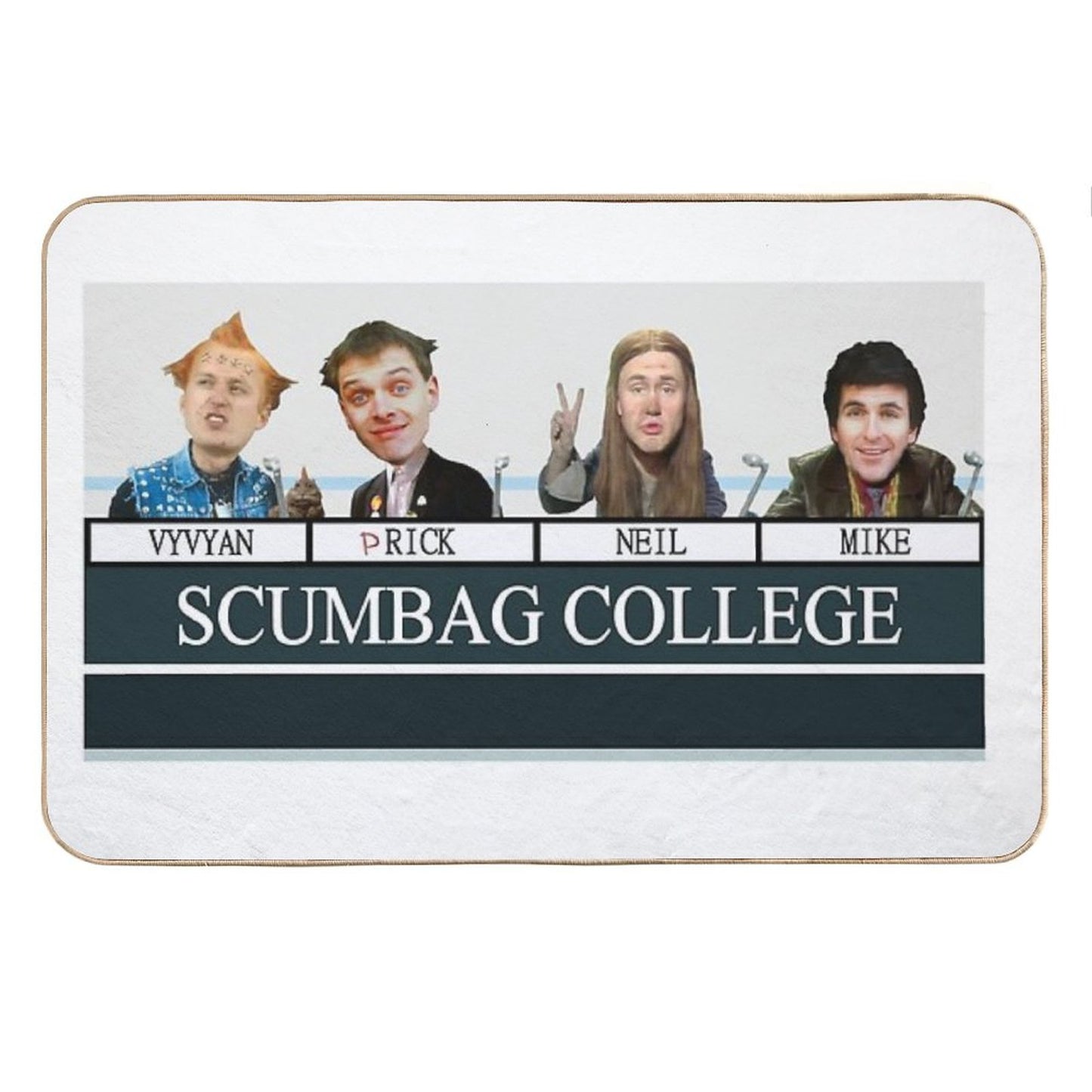 The Young Ones Scumbag College Bath Mat