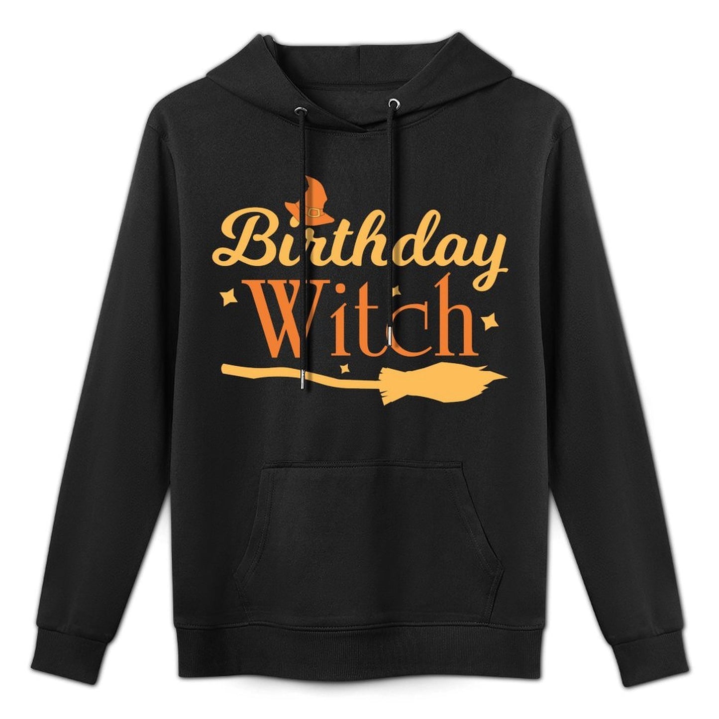 Birthday Witch Scary Funny Halloween Tee for Women And Girls Shape Retention Hoodie