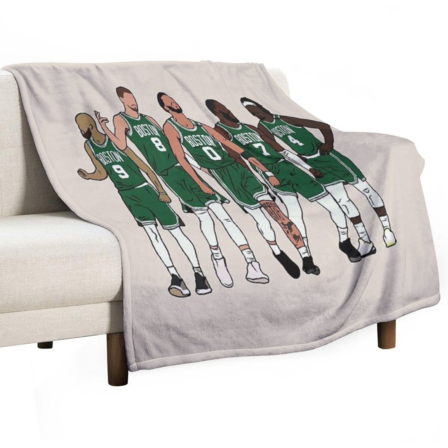 D White, KP, Jrue & The Jays Throw Blanket