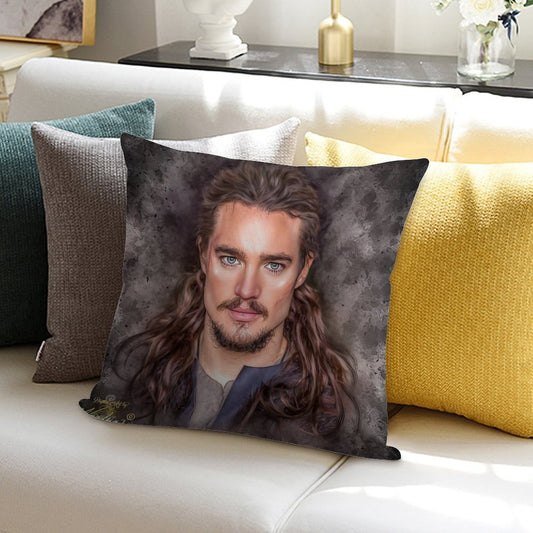 Uhtred of Bebbanburg- The Last Kingdom Soft Hidden Zipper Throw Pillow