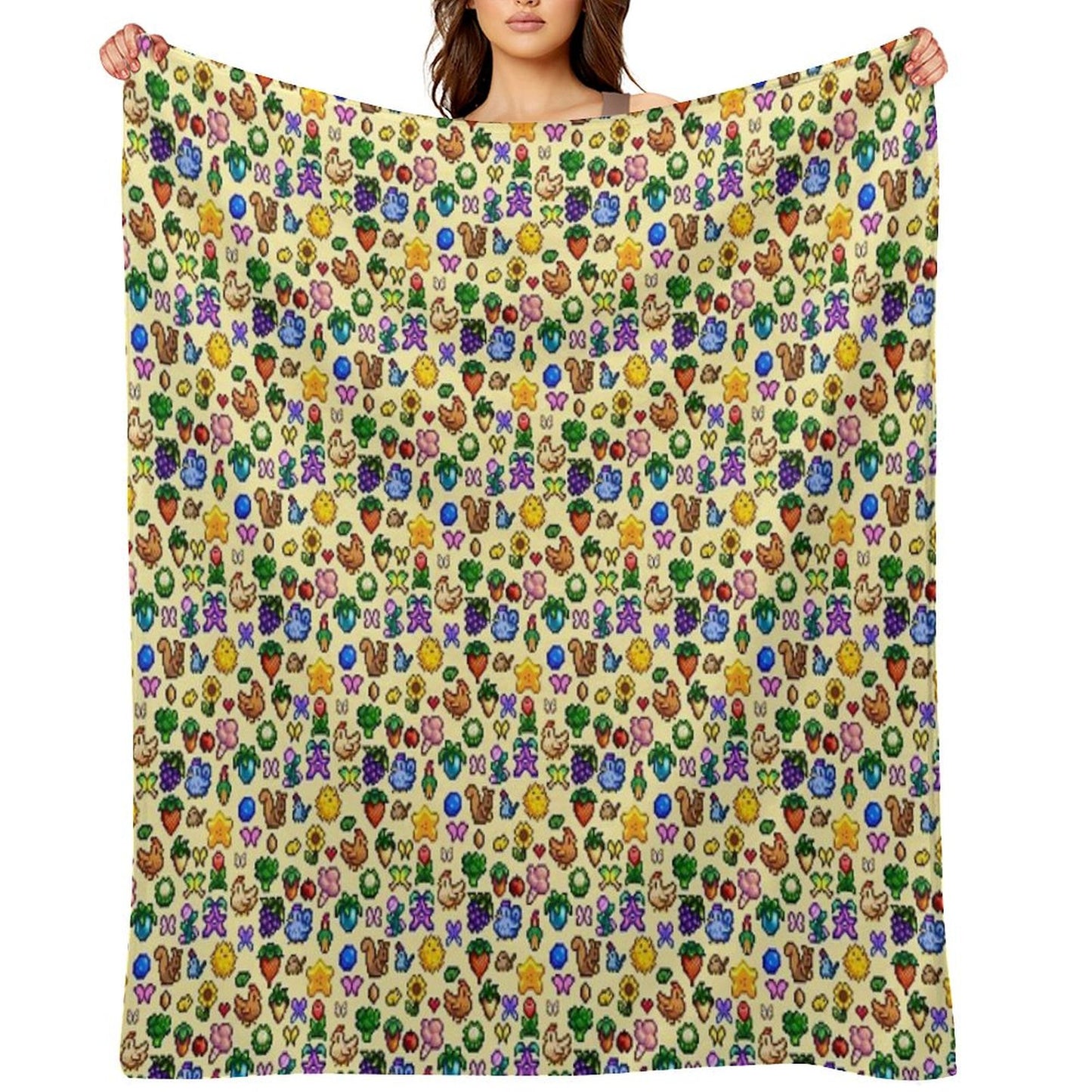 Stardew Valley Throw Blanket