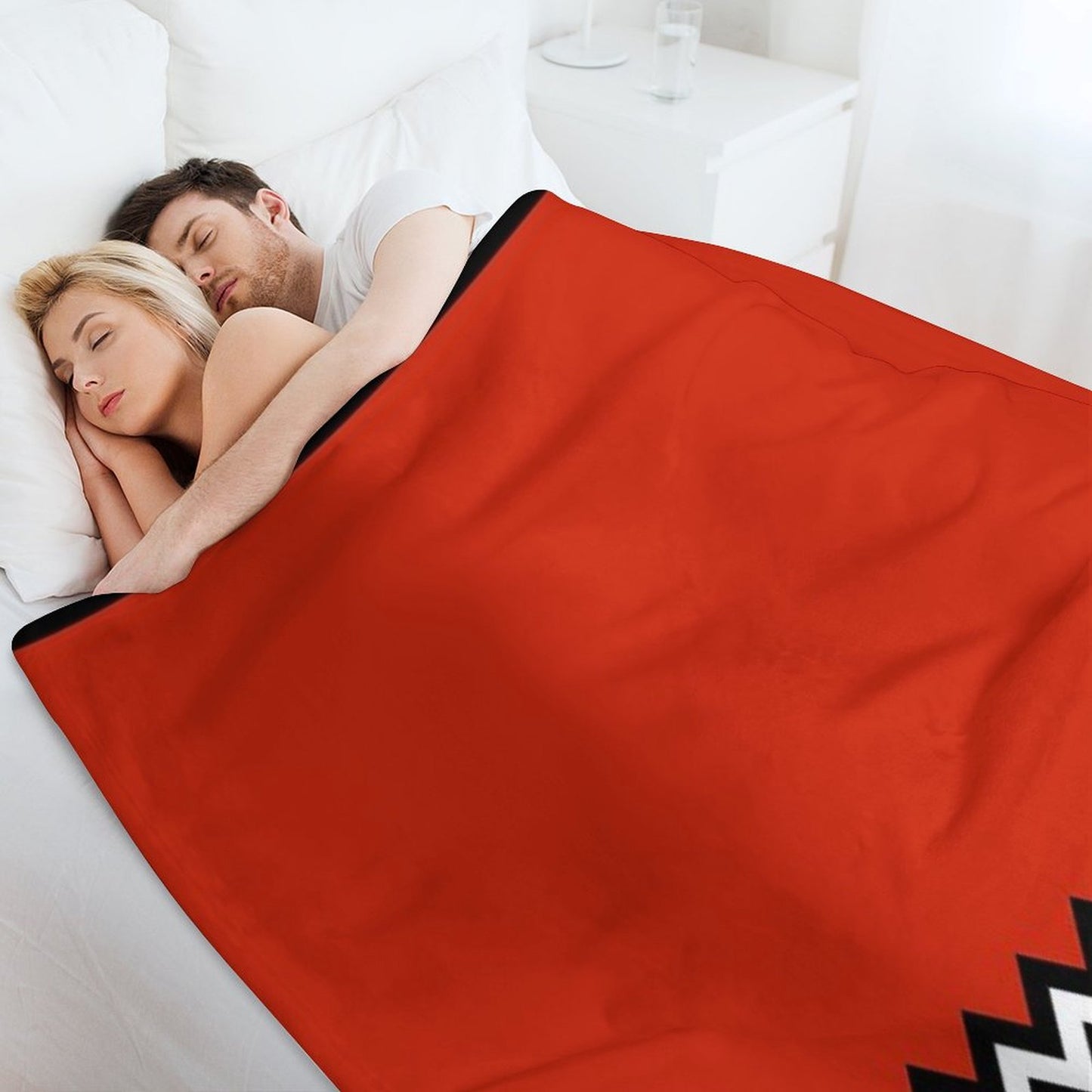 Black Lodge (Twin Peaks) Inspired Graphic Throw Blanket