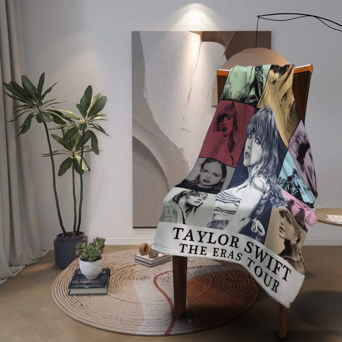 Taylor Swift The Eras Tour Poster Throw Blanket