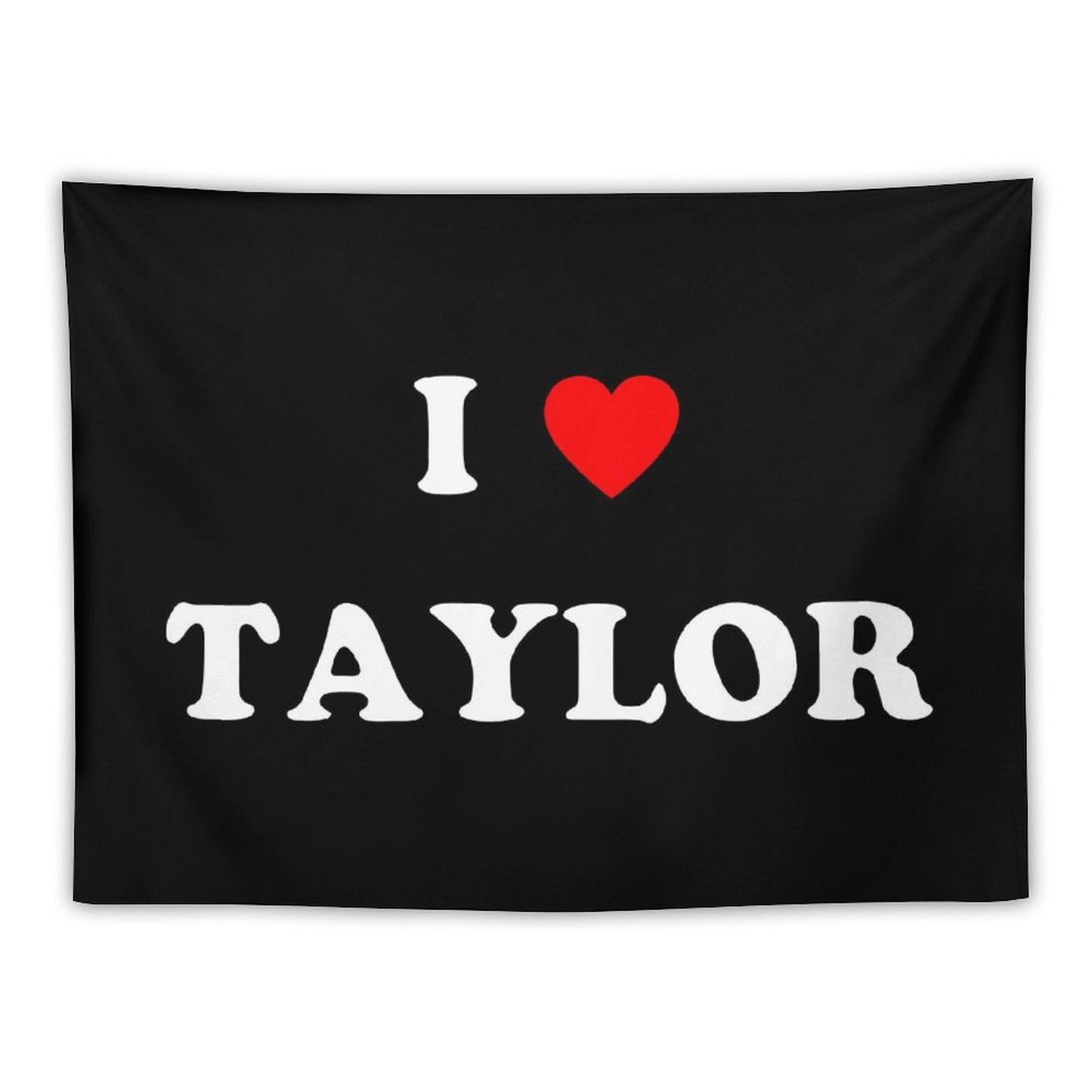 I Love Heart Taylor Swift Tapestry