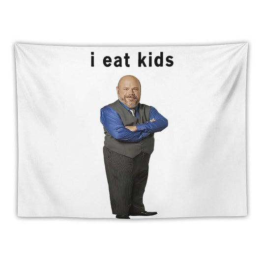 I Eat Kids Bertram Tapestry