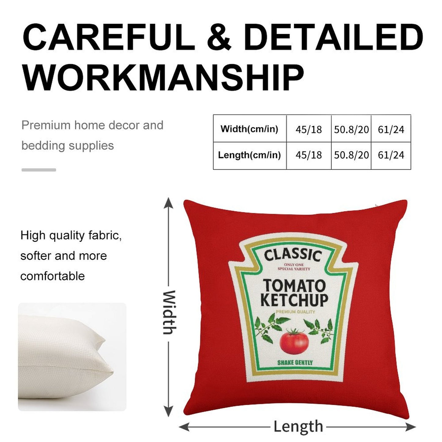 Ketchup Halloween 2023 Costume Family Group Matching Couple Mustard Mayo Linen Throw Pillow Cover