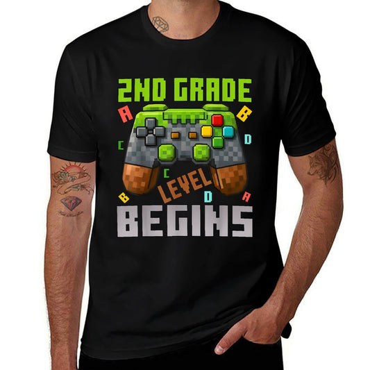 First Day of 2nd Grade Level Begins First Day of 2nd Grade  Odor-resistant T-Shirt