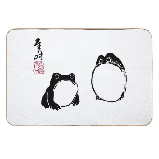 Matsumoto Hoji Frogs Bath Mat