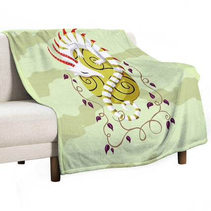 Dragon Egg Throw Blanket