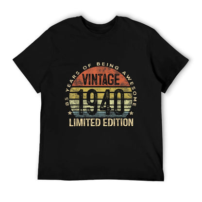 Vintage 1940 Limited Edition 85-Year-Old Gifts 85th Birthday T-Shirt