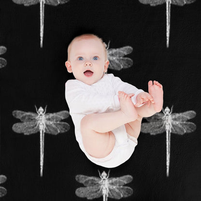 Dragonfly Throw Blanket